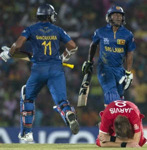 Jeewan Mendis. Kumar Sangakkara, Kyle Jarvis