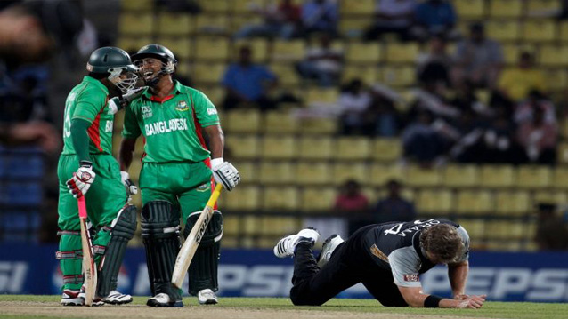 Bangladesh v New Zealand T20 worldcup 2012 match pictures