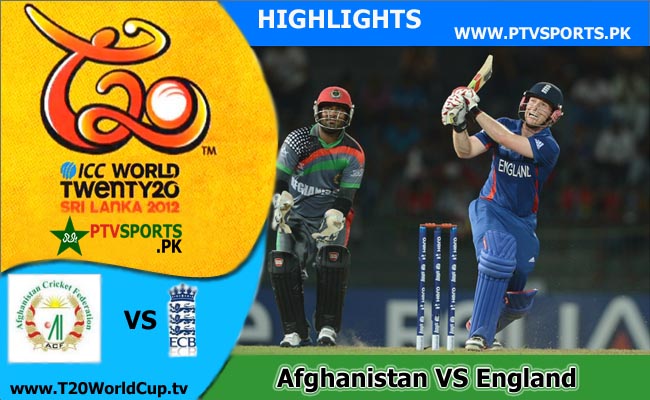 Afghanistan v England Highlights