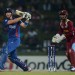 Alex Hales tried to get England's chase moving, England v West Indies