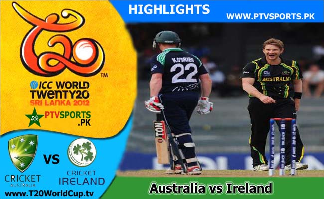 Australia vs Ireland Highlights