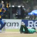 Dilani Manodara runs out Mignon du Preez, Women's World T20 2012