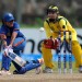 Harmanpreet Kaur plays a sweep, Australia v India, Women's World T20 2012