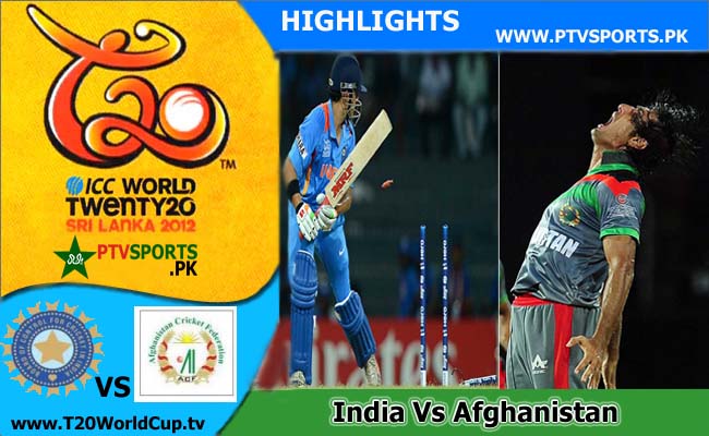 India vs Afghanistan Highlights