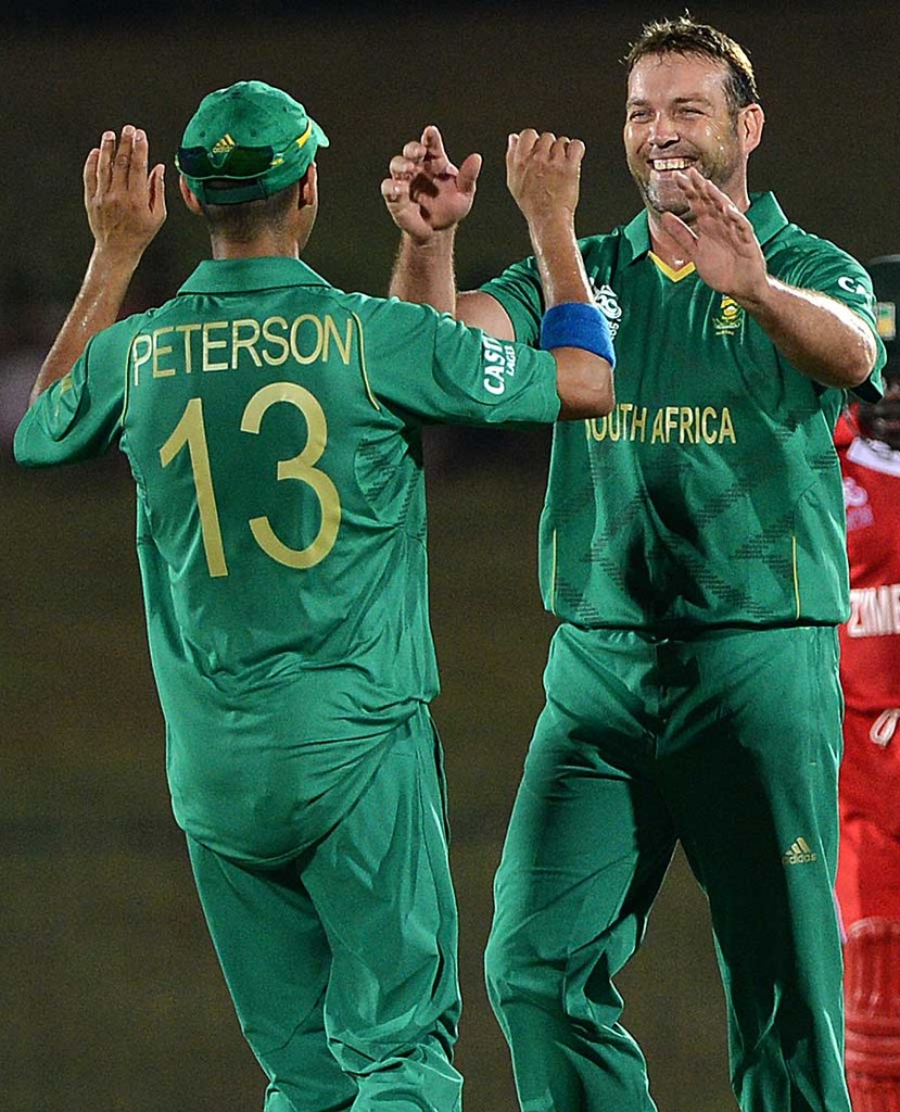 Jacques Kallis finished with four wickets, South Africa v Zimbabwe