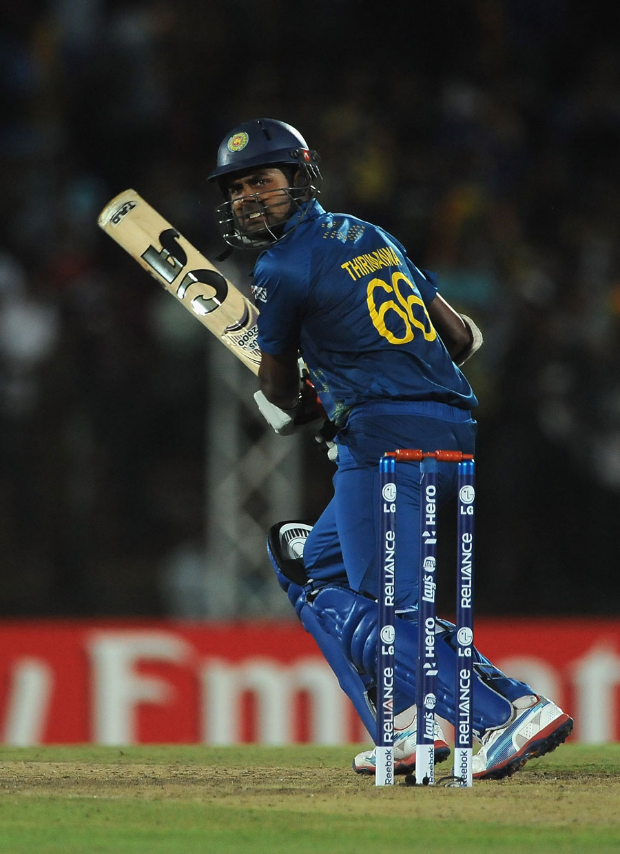 Lahiru Thirimanne nearly won the game for Sri Lanka