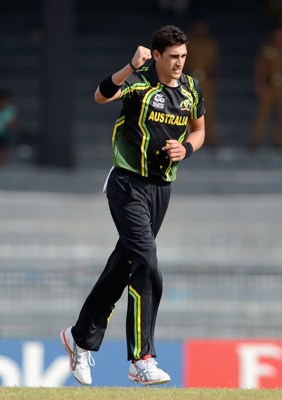 Brad Hogg appeals vociferously, Australia v Ireland, World Twenty20 2012