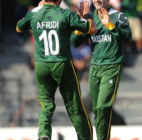 Mohammad Hafeez and Shahid Afridi gave little away