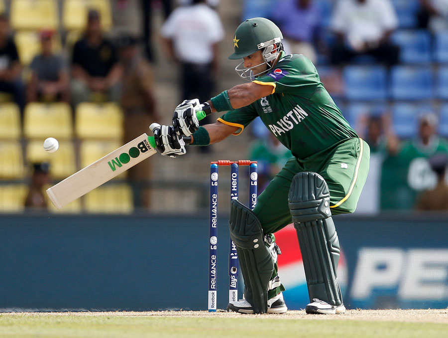 Mohammad Hafeez made 43 in 38 balls