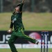 Pakistan captain Sana Mir picked up two wickets, England v Pakistan