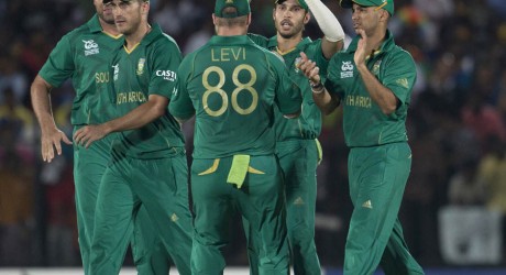 Farhaan Behardien, Jacques Kallis, Faf du Plessis, Robin Pietersen