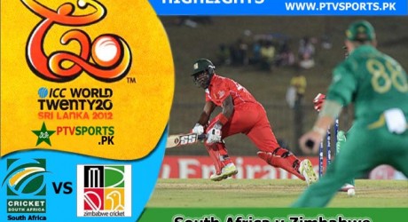 South Africa v Zimbabwe Highlights