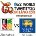 Sri Lanka vs Zimbabwe Sri Lanka vs Zimbabwe