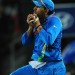 Yuvraj Singh takes a comfortable catch at mid-on, Afghanistan v India