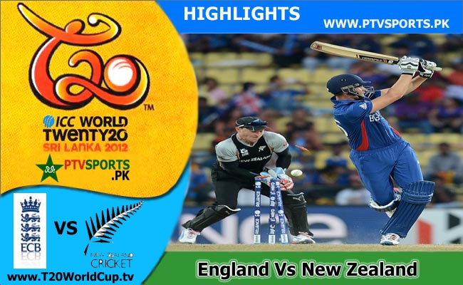 England Vs New Zealand Highlights