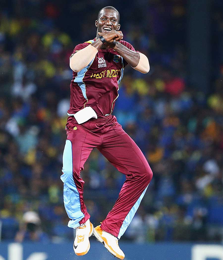 Jubilation for Darren Sammy, Sri Lanka v West Indies