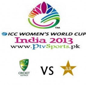 Australia Women v Pakistan Women World Cup 2013 Match