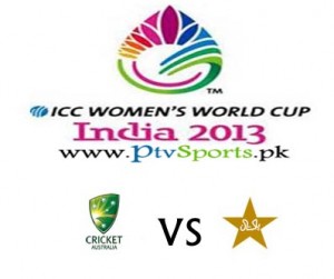 Australia Women v Pakistan Women World Cup 2013 Match