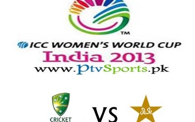 Australia Women v Pakistan Women World Cup 2013 Match