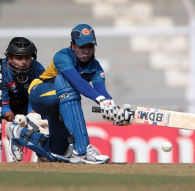 Deepika Rasangika scored 84 to help set up a strong total, India v Sri Lanka, Women's World Cup 2013