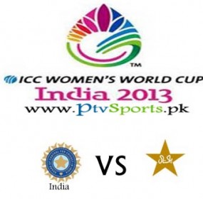 India v Pakistan Women World Cup 2013