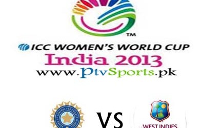 India v West Indies Women World Cup 2013 Match