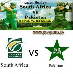 South Africa v Pakistan 1st ODI Match 2013 live