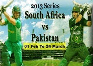 Pakistan vs South Africa 2013 Series Live