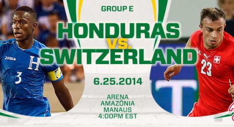 Hondura Vs Switzerland Football World Cup Live