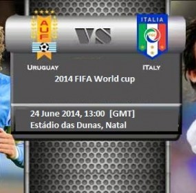 Italy vs Uruguay Football Match