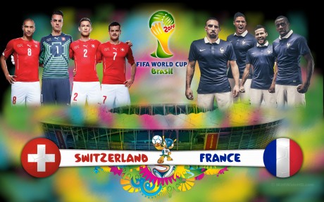 Switzerland VS France Football World Cup Match