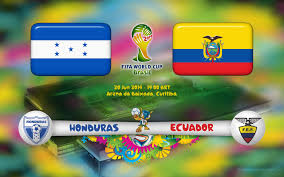 Honduras VS Ecuador Football Match