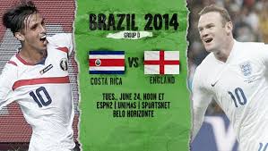 England vs Costa Rica Football Match Live
