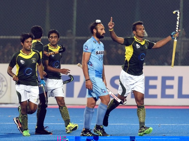 PAK V IND India Semi Final Hockey Champions Trophy 2014 Photos