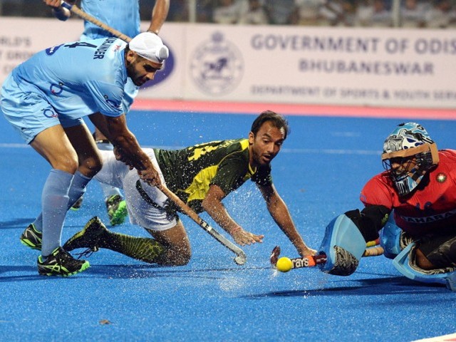 PAK V IND India Semi Final Hockey Champions Trophy 2014 Photos