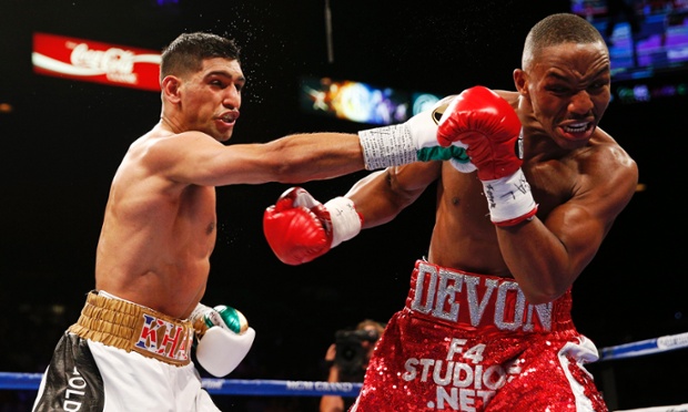 Amir Khan v Devon Alexander WBC Silver Welterweight Title