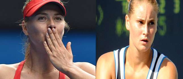 Sharapova vs Alexandra Panova