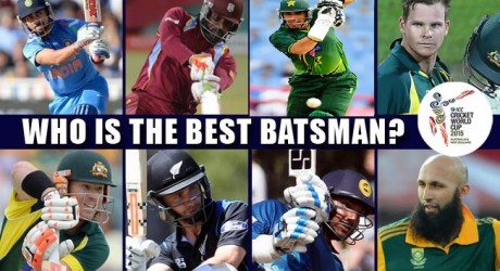 Top Batsmen of World Cup 2015