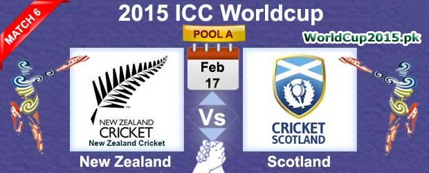 New Zealand v Scotland World Cup 2015