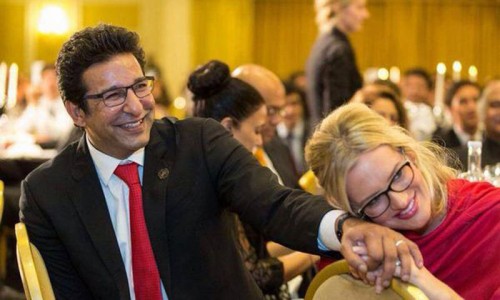 Wasim Akram & Shaniera