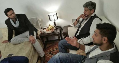 Amir Khan & Shahid Afridi