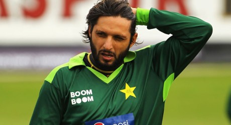 Shahid-Afridi-of-Pakistan-looks-on-during-a-Pakistan-nets-session-at-the-SWALEC