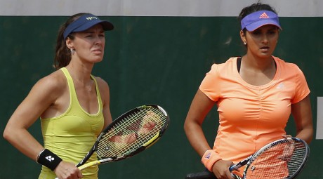 Sania Mirza and Martina Hingis