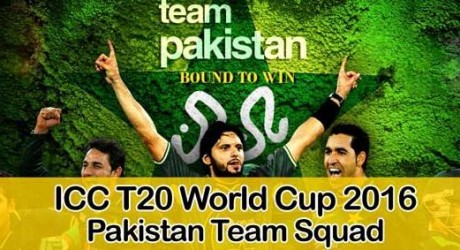 Pak Squad Announced for T20 World Cup 2016