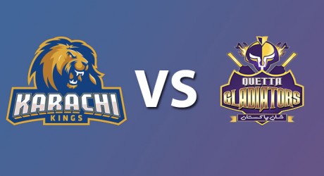 Karachi Kings Vs Quetta Gladiators