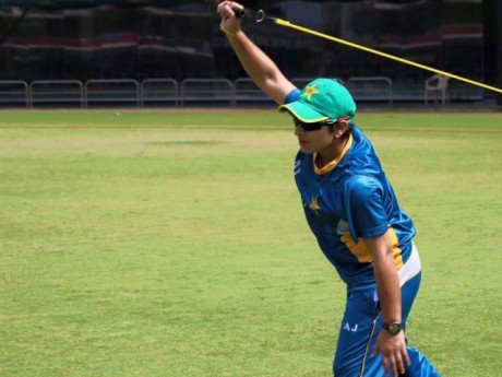 Pakistan Women team practicing in India Pakistan Women team practicing in India