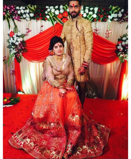 Ravindra Jadeja Ties Knot With Reeva Solanki Pictures