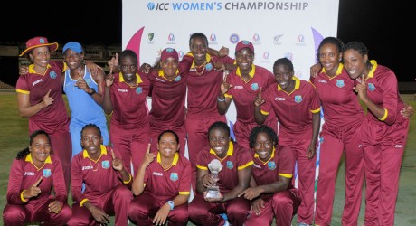 West Indies women team champion