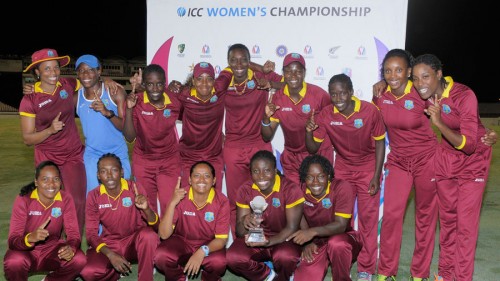West Indies women team champion