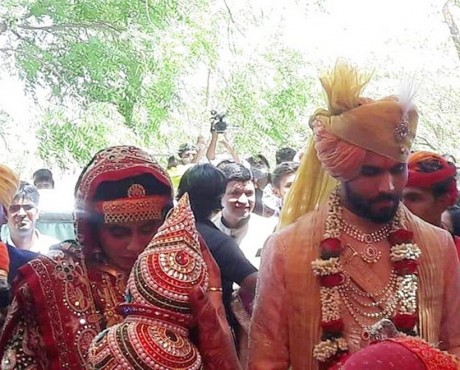 Ravindra Jadeja Ties Knot With Reeva Solanki Pictures